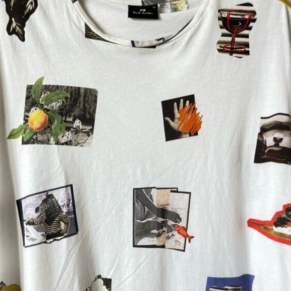 Paul Smith Other - Graphic Print White T-Shirt